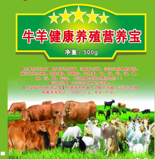 牛羊健康養(yǎng)殖營養(yǎng)寶，牛羊舔磚升級產品，含復合益生菌酶制劑的牛羊高級預混料